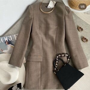 NWT ZARA suit mini dress